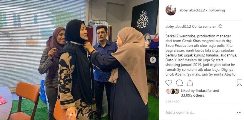 Disindir Kembali Sebagai Inspektor Aleza Abby Abadi Minta Buktikan Dia Pernah Kata Tak Boleh Berlakon Hiburan Mstar