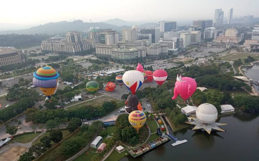 belon udara panas putrajaya 2019