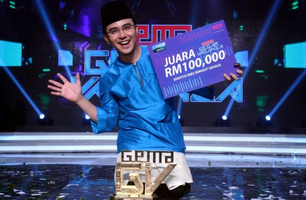 Fitri Haris juara Gema Gegar Vaganza musim kedua - Hiburan ...