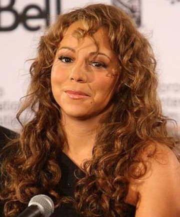 Aktres Mariah Carey mengadakan sidang akhbar di Hotel Four Seasons, Toronto, Kanada. foto-AFP 