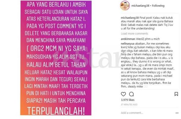 Minta Maaf Tak Perlu Perli Orang Alim Ke Tak Hiburan Mstar