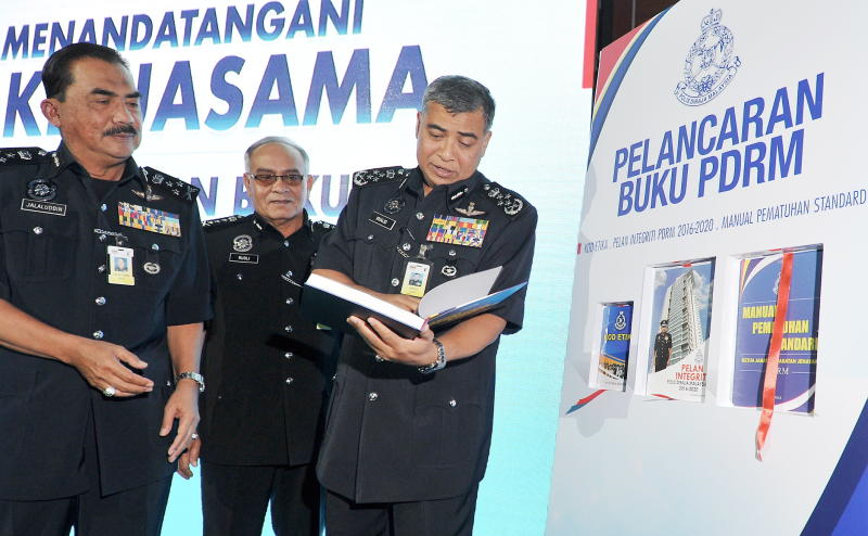 Pdrm Lancar Pelan Integriti 2016 2020 Semasa Mstar