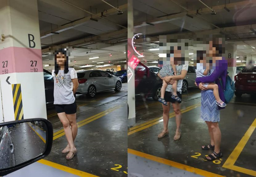 Cop parking! Lelaki ini anggap anak-anaknya ada rezeki berdepan 