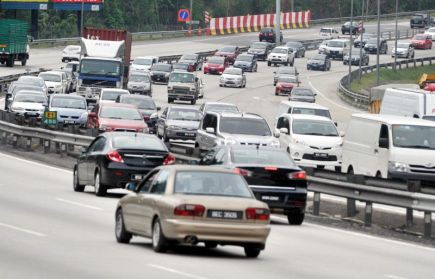 Jumlah Kenderaan Ke Arah Utara Di Lebuhraya Plus Meningkat Semasa Mstar