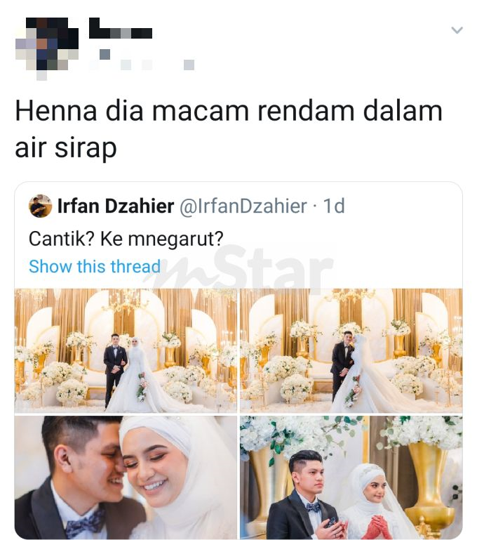 Inai pengantin perempuan