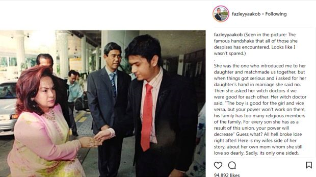 Fazley Isteri Berdoa Hati Rosmah Terbuka Terima Mereka Hiburan Mstar