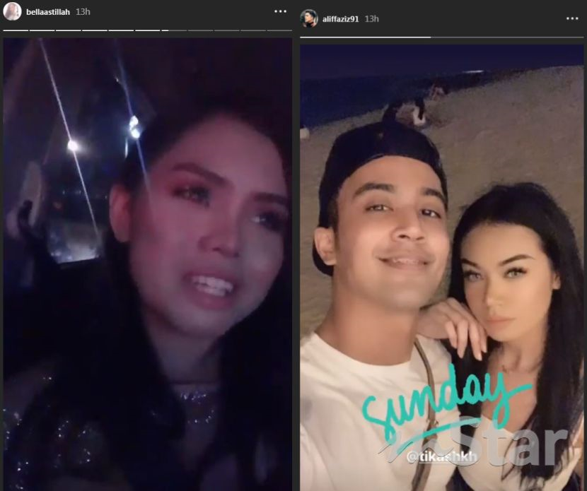 Aliff Aziz Kongsi Foto Bersama Wanita Cantik Netizen Cucuk Bella Astillah Saya Okey Jer Tak Kisah Pun Hiburan Mstar