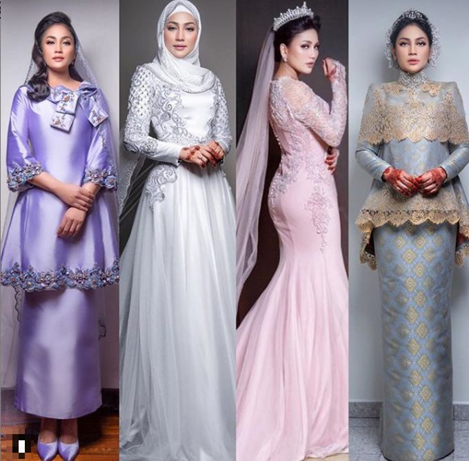 Baju Kurung Moden Pengantin