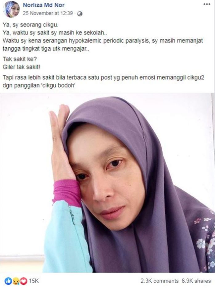 Best Tak Jadi Cikgu Soalan Doktor Buat Guru Yang Sedang Sakit Tersentak Jiwa Pendidik Sudah Hampir Mati Ini Sebabnya Viral Mstar