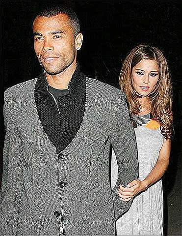 Ashley Cole dan isterinya, Cheryl Cole.