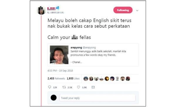 Boleh Cakap English Sikit Terus Nak Buka Kelas Kemampuan Lelaki Melayu Cakap Inggeris Dipertikai Semasa Mstar