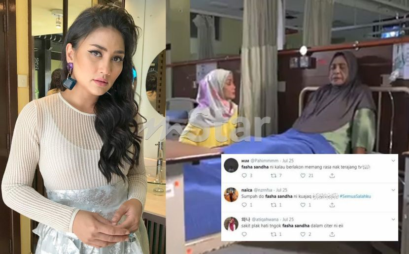 Sampai Ada Nak Terajang Tampar Tendang Tv Fasha Sandha Sedih Dimaki Netizen Hiburan Mstar