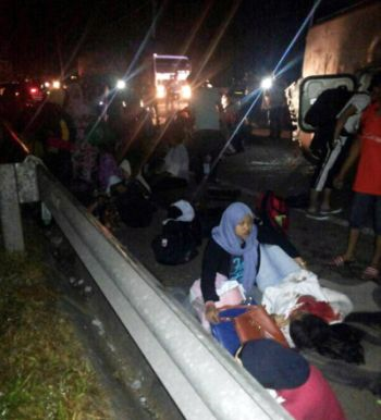 penumpang bas terselamat