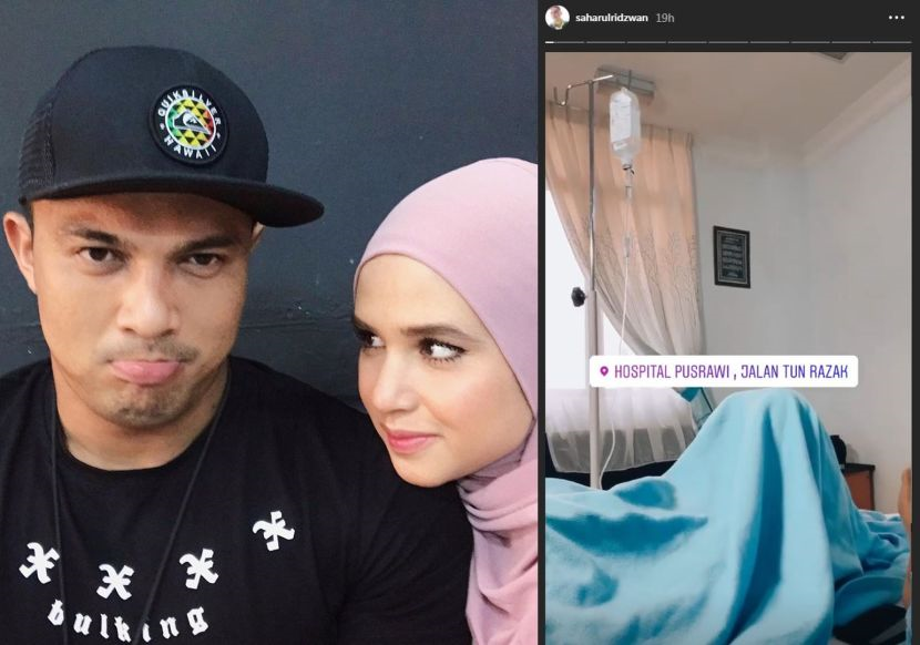 Saharul Ridzwan bimbang isteri demam panas ketika hamil ...