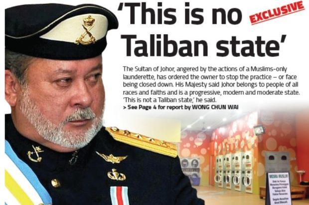 Ini Bukan Negeri Taliban Sultan Johor Semasa Mstar