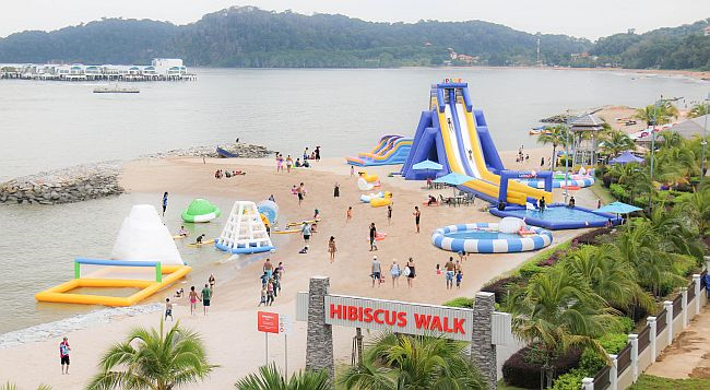 Bosan Mandi Pantai Jom Main Air Di Water Jpark Port Dickson Destinasi Mstar