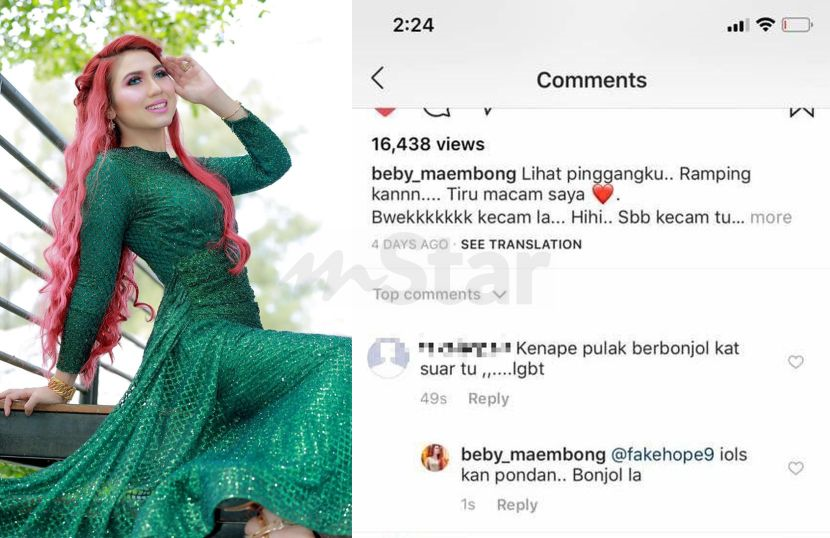 Saya perempuan tulen, bukan pondan dah ada empat anak - Beby 